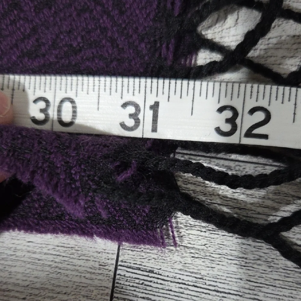 Calzeat Celtic Purple and Green Floral Scarf